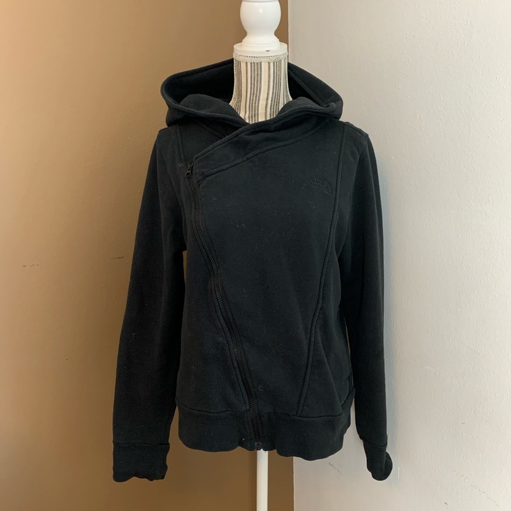 EUC The North Face zip